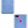 Чохол Silicone 3in1 Блискітки для Xiaomi Mi8 Lite Синій