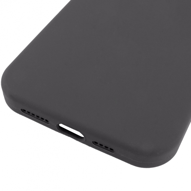 Силиконовый чехол для iPhone 16 Pro Max Dark Gray FULL (NO LOGO)-4