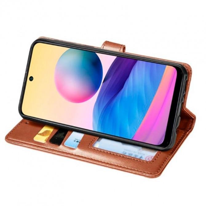 Чохол-книжка GETMAN Gallant for Samsung M35 5G Brown-1