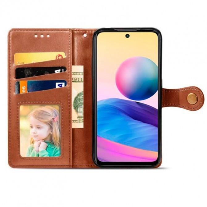 Чохол-книжка GETMAN Gallant for Samsung M35 5G Brown-2