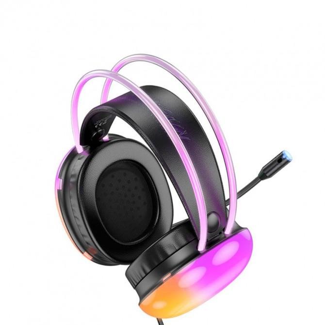 Навушники Ігрові Hoco W109 Rich Black-1