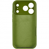 Силіконовий чохол для iPhone 17 Pro Dark Olive FULL (NO LOGO)