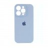 Силіконовий чохол для iPhone 15 Pro Max Lilac Blue FULL