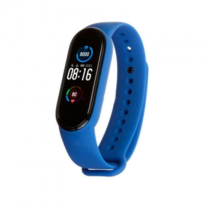 Ремінець для браслета Mi Band 7 (Silicon) Royal Blue