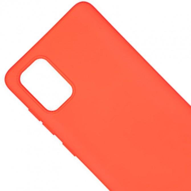 Чехол Soft Case Samsung A715 Galaxy A71 Оранжевый FULL-2