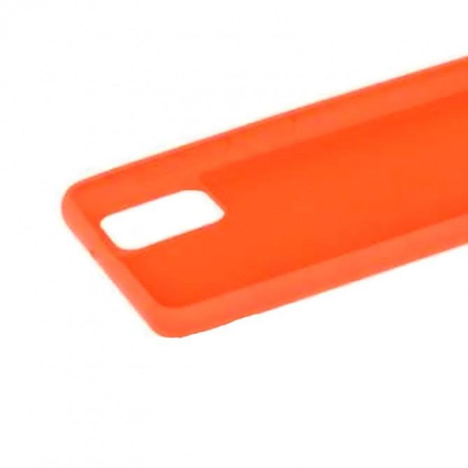 Чехол Soft Case Samsung A715 Galaxy A71 Оранжевый FULL-3