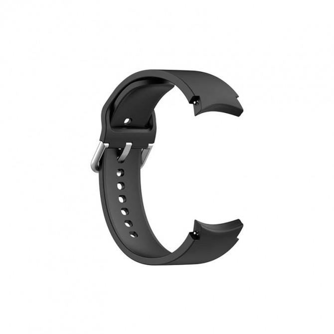 Ремінець універсальний 22mm Silicon Original для Samsung/Amazfit/Huawei Black