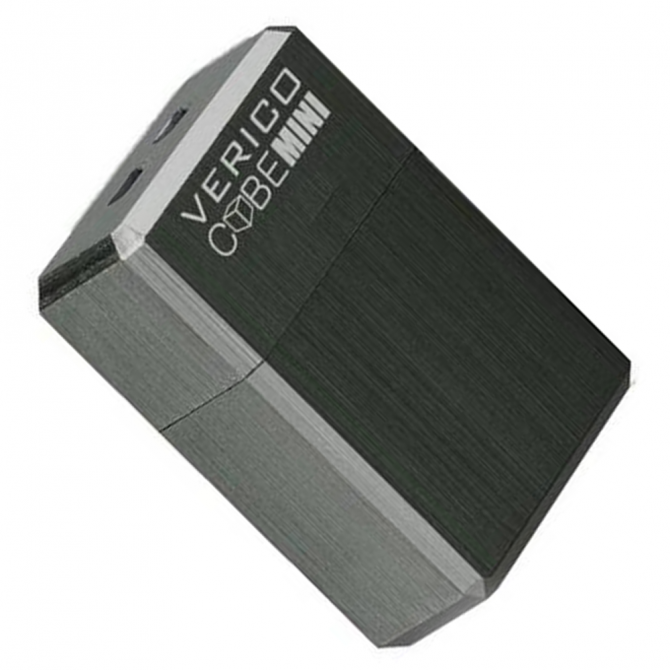 Флеш память Verico USB 8Gb MiniCube Gray-2