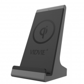 Бездротовий зарядний пристрій VIDVIE WLC1401 Темний Сірий