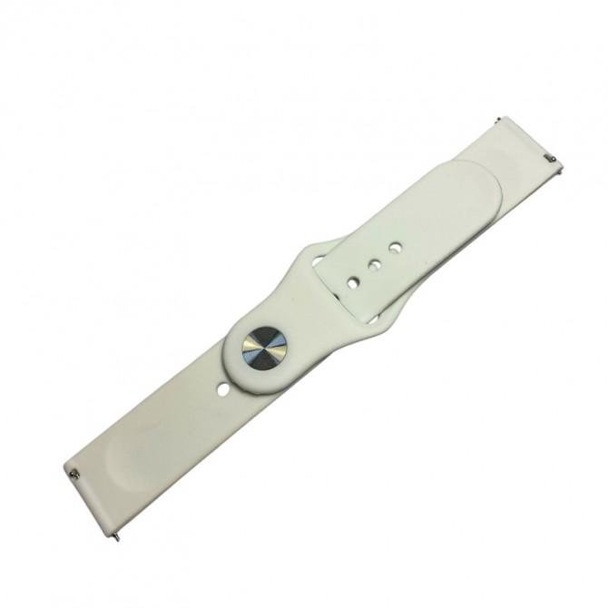 Ремешок универсальный силиконовый Semi-twill 22mm Пиксель Хаки-1