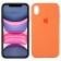 Оригинальный силиконовый чехол для iPhone Xr светло Персиковый