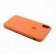 Оригинальный силиконовый чехол для iPhone Xr светло Персиковый