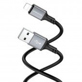 Кабель USB Borofone BX83 Famous Lightning Black 1m Кабель USB Borofone BX83 Famous Lightning Black 1m