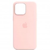Оригінальний силіконовий чохол для iPhone 14 Pro Max Chalk Pink FULL Оригінальний силіконовий чохол для iPhone 14 Pro Max Chalk Pink FULL