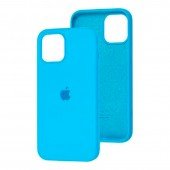 Оригінальний силіконовий чохол для iPhone 12 Pro Max Блакитний Оригінальний силіконовий чохол для iPhone 12 Pro Max Блакитний