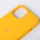 Оригінальний силіконовий чохол для iPhone 12 Pro Max Яскраво Жовтий