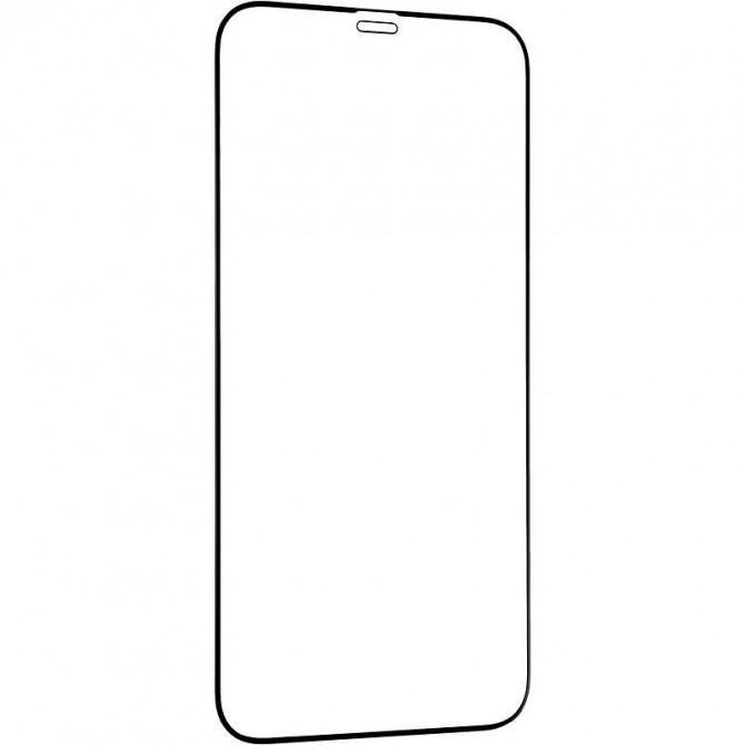 Захисне скло для APPLE iPhone 12 mini (5.4) (0.3 мм, 5D чорне) Best Quality