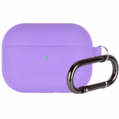 Чехол Silicone Protective Case For Airpods Pro Purple