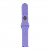Ремінець універсальний силіконовий Semi-twill 22mm Лавандовий Ремінець універсальний силіконовий Semi-twill 22mm Лавандовий
