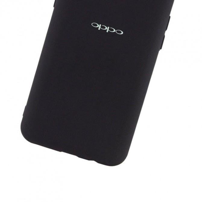 Чехол Original Soft Case Oppo A73 Черный FULL-3