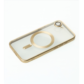 Силіконовий чохол SHINING with MagSafe для iPhone 16e Золотий Силіконовий чохол SHINING with MagSafe для iPhone 16e Золотий
