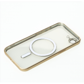 Силіконовий чохол SHINING with MagSafe для iPhone 16e Золотий Силіконовий чохол SHINING with MagSafe для iPhone 16e Золотий