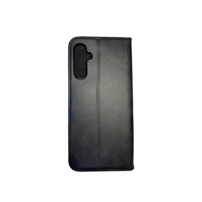 Чохол-книжка Lines Leather for Samsung A165 Galaxy A16 4G/5G Black-1