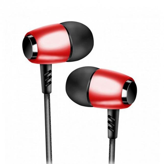 Наушники WALKER H705 with mic Red