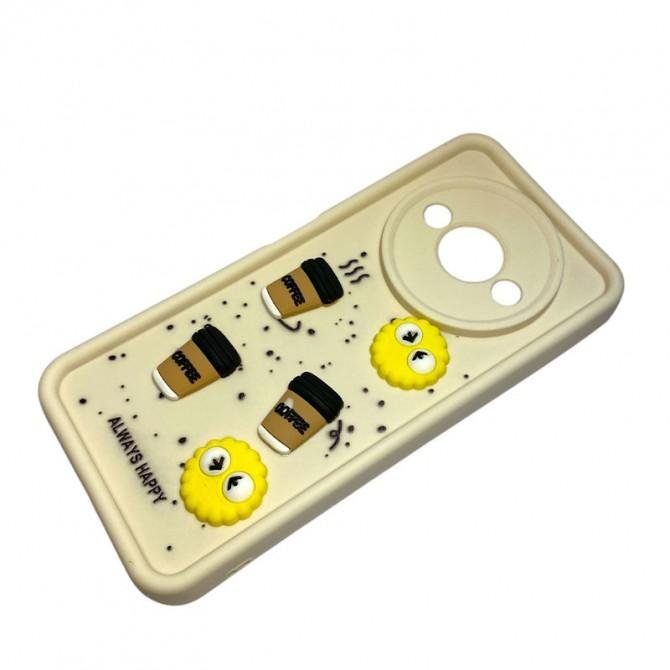 Чохол TPU Toys Case для Xiaomi Redmi A3 (Sand / Always Happy)-2