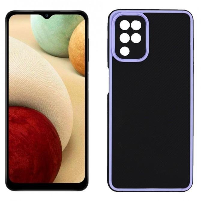 Чехол Magic Eye для Samsung A12 Сиреневый