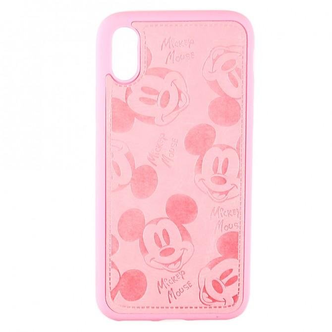 Чехол Mickey для Apple iPhone Xr Рожевий-1