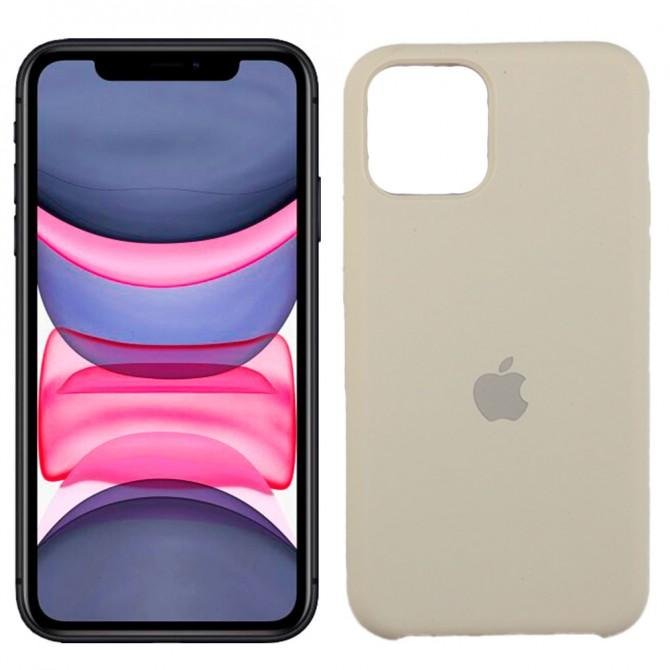 Чохол силіконовий для iPhone 11 Pro Молочний