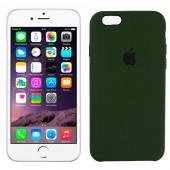 Чехол силиконовый для iPhone 6/6s Темно Зеленый