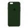 Чехол силиконовый для iPhone 6/6s Темно Зеленый