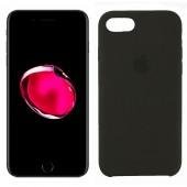 Чехол силиконовый для iPhone 7/8 Темно Оливковый