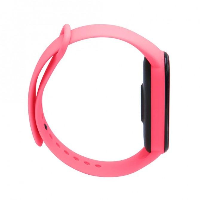 Ремінець для Xiaomi Mi Band 3/4 (Silicon) Рожевий-2