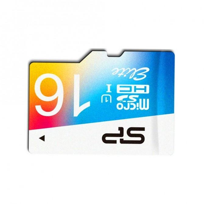 Карта памяти Silicon Power MicroSDHC 16GB Class10 UHS-I Белый-2