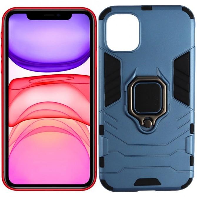 Чехол HONOR Hard Defence Series для iPhone 11 Gray (with magnet)