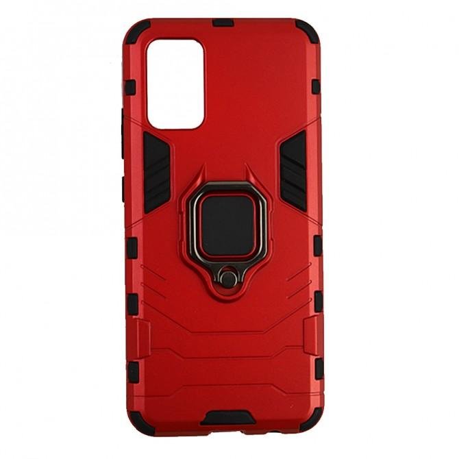Чохол HONOR Hard Defence Series для Samsung A025 Galaxy A02s Red (з тримачем)-1