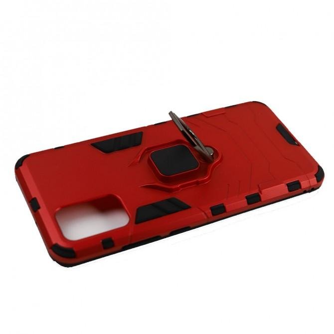 Чохол HONOR Hard Defence Series для Samsung A025 Galaxy A02s Red (з тримачем)-4