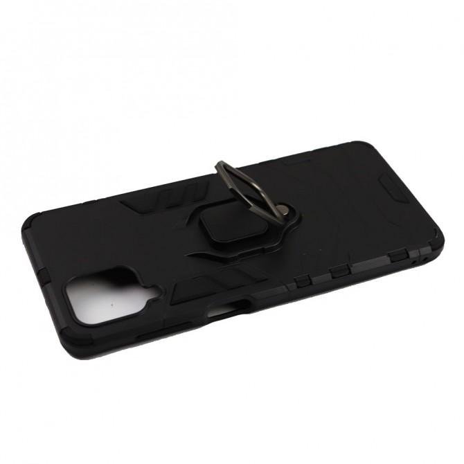Чохол HONOR Hard Defence Series для Samsung A125 Galaxy A12 Black (з тримачем)-4