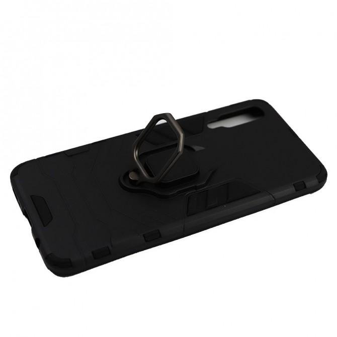 Чохол HONOR Hard Defence Series для Samsung A307/A505 Galaxy A30s/A50 Black (з тримачем)-3