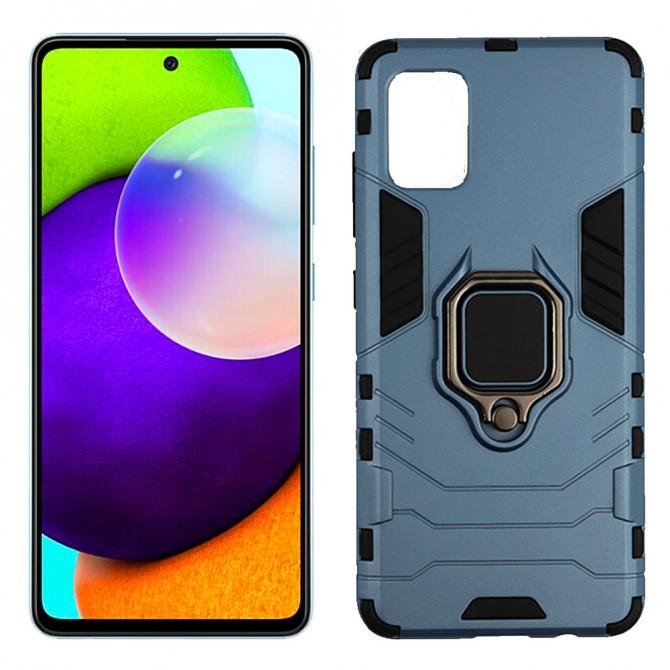Чехол HONOR Hard Defence Series для Samsung A515 Galaxy A51 Gray (с держателем)