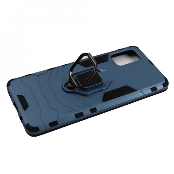 Чехол HONOR Hard Defence Series для Samsung A515 Galaxy A51 Gray (с держателем)-3