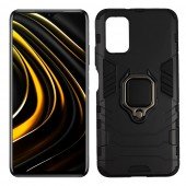 Чехол HONOR Hard Defence Series для Xiaomi Poco M3 Black (с держателем) Чехол HONOR Hard Defence Series для Xiaomi Poco M3 Black (с держателем)
