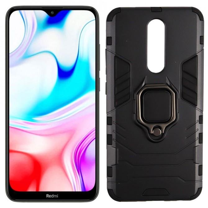 Чехол HONOR Hard Defence Series для Xiaomi Redmi 8 Black (with magnet)
