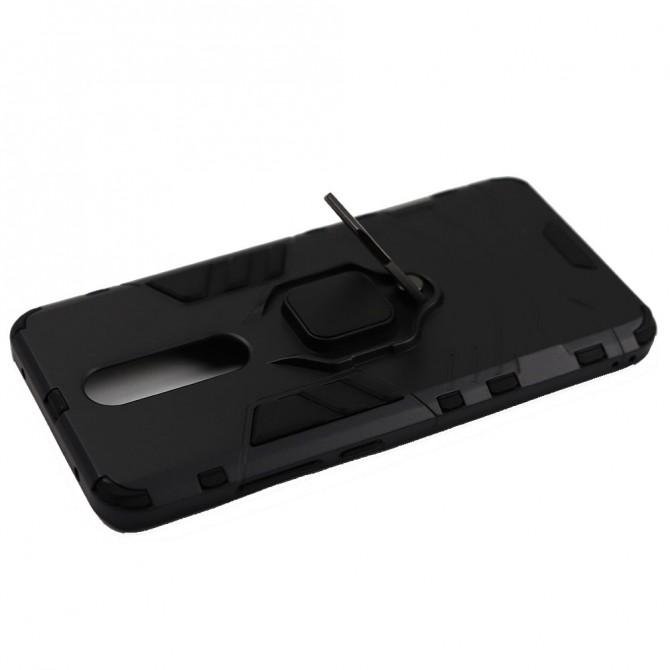 Чохол HONOR Hard Defence Series для Xiaomi Redmi 8a Black (з тримачем)-3