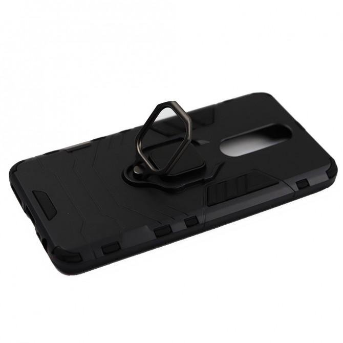 Чохол HONOR Hard Defence Series для Xiaomi Redmi 8a Black (з тримачем)-4