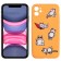 Чохол Funny Animals series для iPhone 11 Pro Max Orange Lazy Cat
