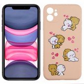 Чехол Funny Animals series для iPhone 11 Pro Pink Sand Bears Чехол Funny Animals series для iPhone 11 Pro Pink Sand Bears